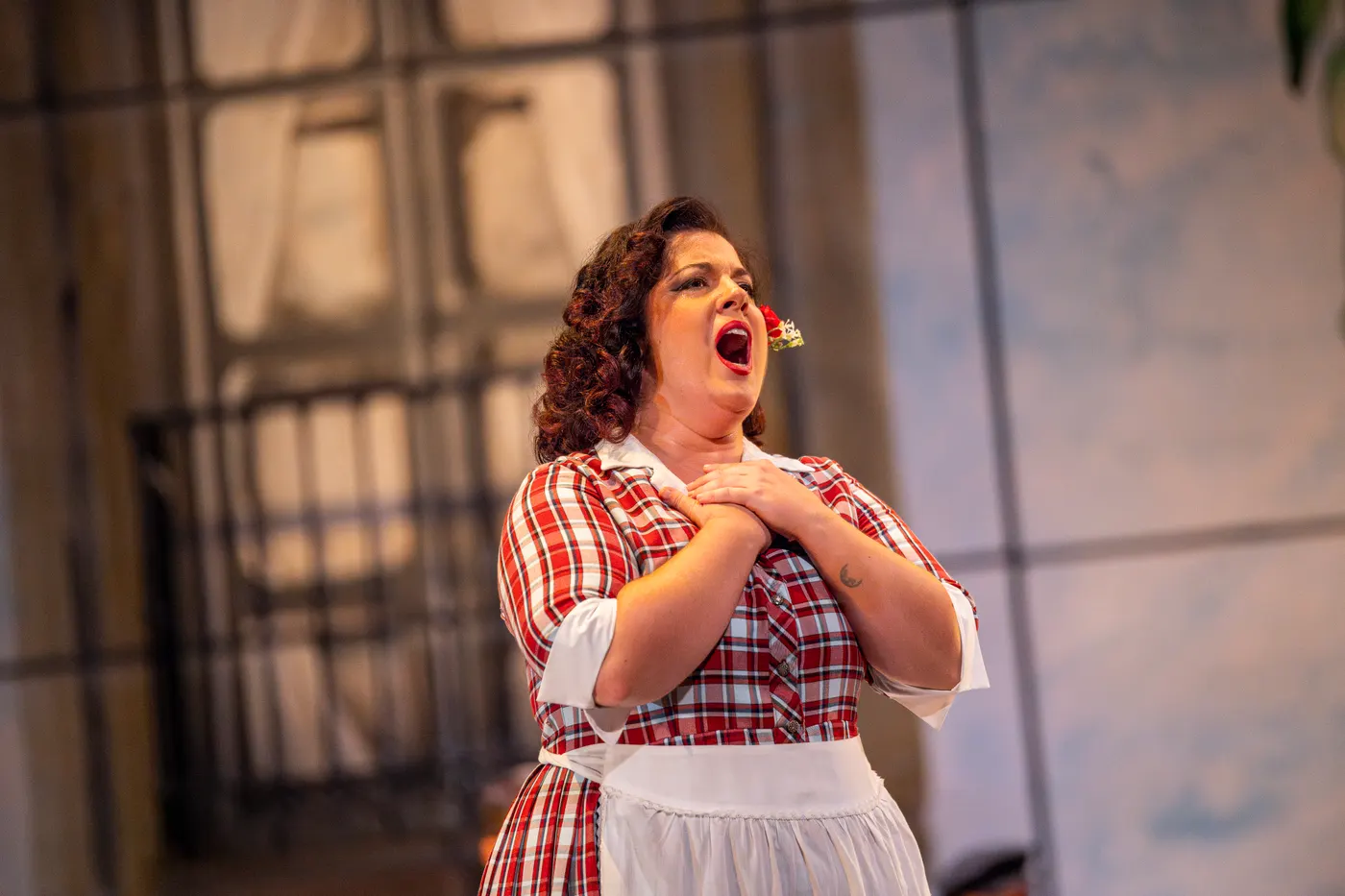 La del manojo de rosas — escena 1